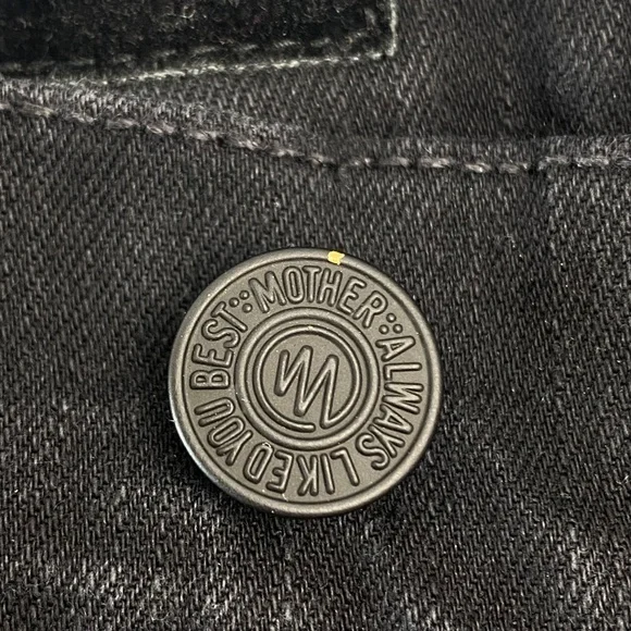 MOTHER High Waisted Rider Skip Jean in Not Guilty Size 24 - Picture 7 of 13